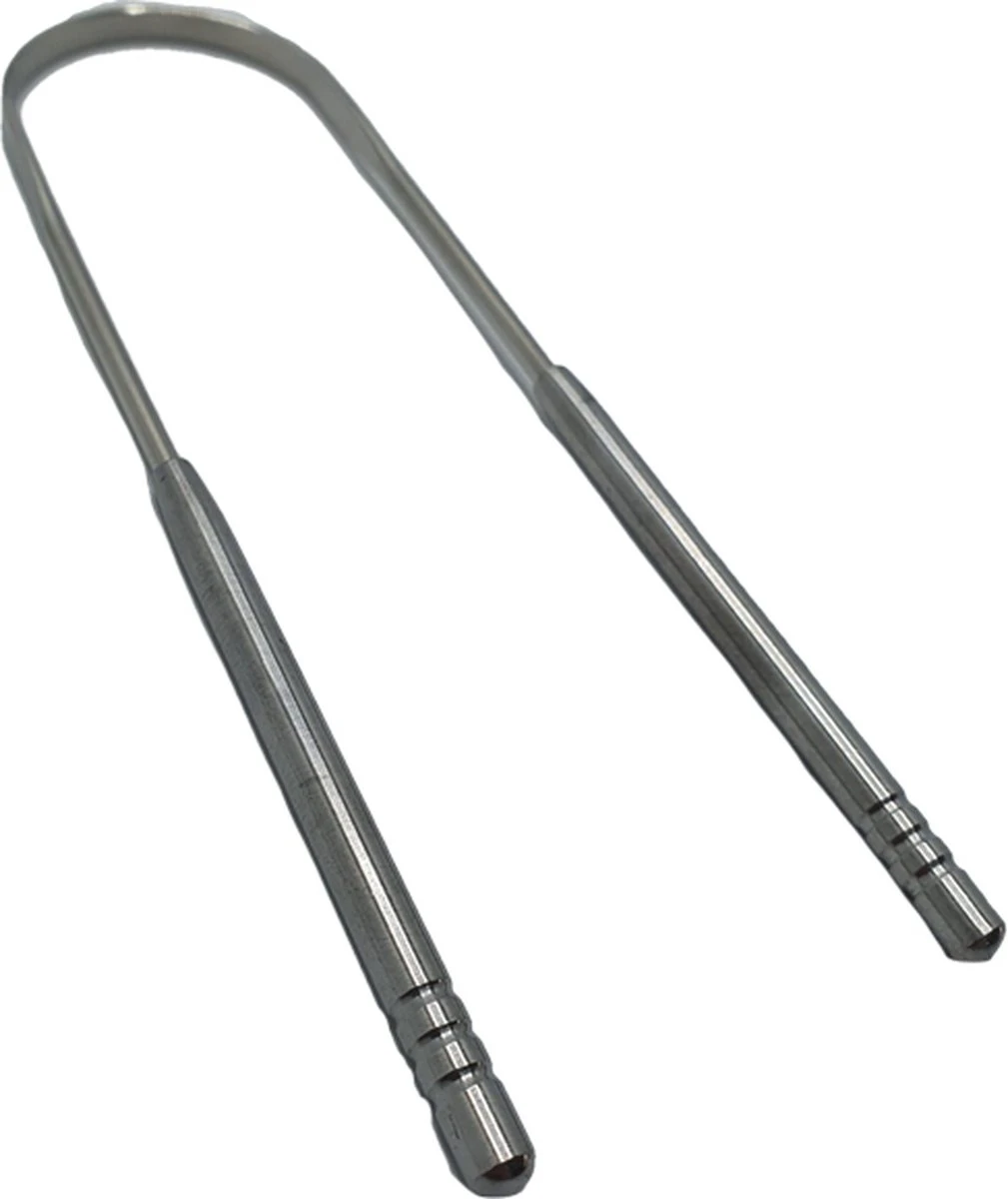 ODaani Tongschraper Met Luxe Opbergcase - Mondverzorging – Tongreiniger – Zilverkleurig - Afbeelding 4