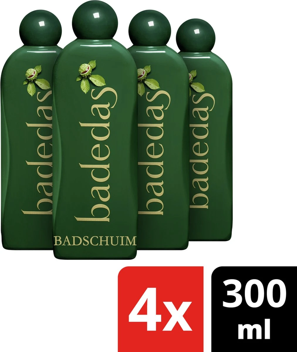 Badedas Classic Badschuim 4 X 300 Ml - Voordeelverpakking - Afbeelding 2