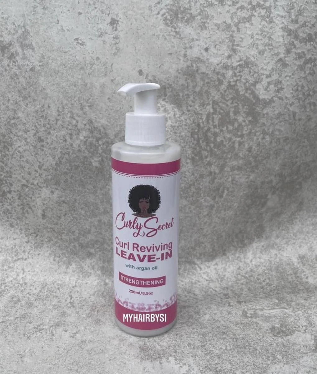 Curly Secret - Haarcrème - Curl Reviving Leave-in - Krullen - CG Methode - Krullend Haar - Afbeelding 2
