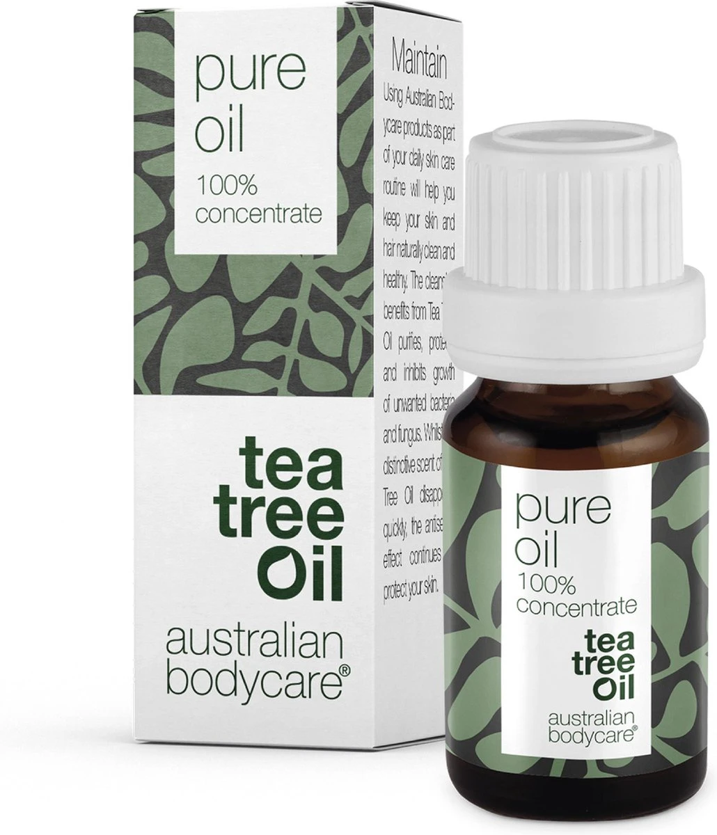 Australian Bodycare Pure Tea Tree Olie 10 Ml - 100% Puur Natuurlijke Tea Tree Olie Uit Australië Tegen Huidproblemen - Houdt De Goede Flora Op De Huid In Balans - Effectief Bij Jeugdpuistjes En Pukkeltjes - Afbeelding 2
