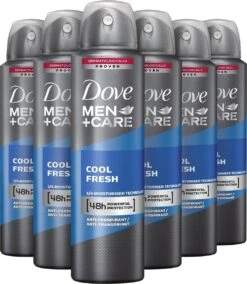Dove Men+Care Cool Fresh Deodorant Spray - 6 X 150ml - Voordeelverpakking
