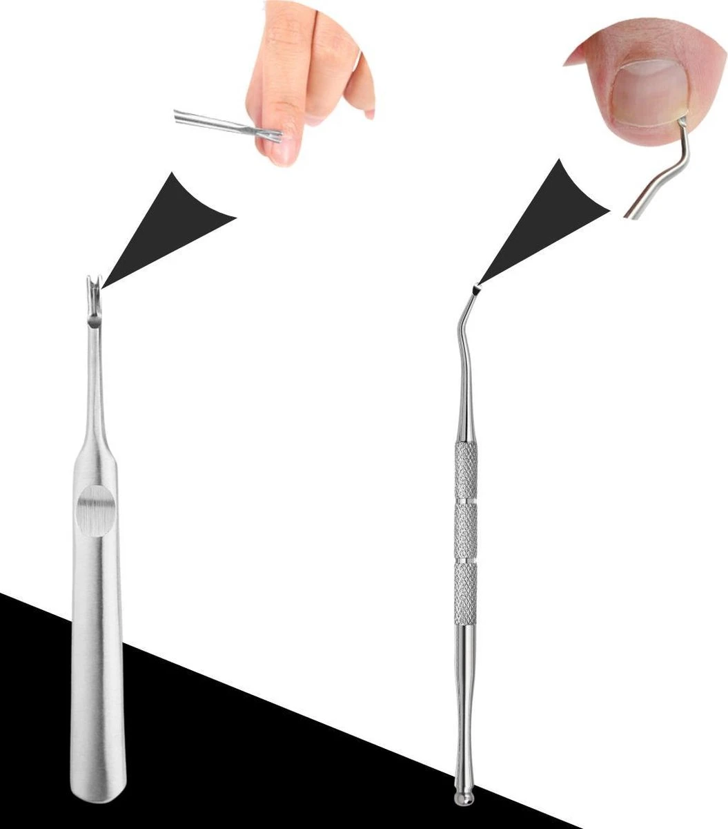 7-delige Pedicure En Manicure Set - Nagelknipper - Pedicureset - Nagelvijl - Nageltang - Kalknagel - Teennagelknipper - Afbeelding 7