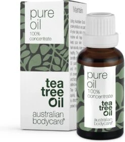 Australian Bodycare Pure Tea Tree Olie 30 Ml - 100% Puur Natuurlijke Tea Tree Olie Uit Australië Tegen Huidproblemen - Houdt De Goede Flora Op De Huid In Balans - Effectief Bij Jeugdpuistjes En Pukkeltjes