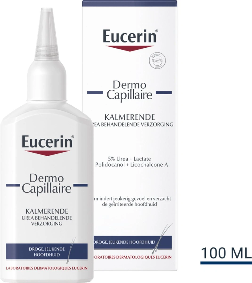 Eucerin Dermon Capillaire Kalmerende Urea Hoofdhuidbehandeling Lotion - 100 Ml