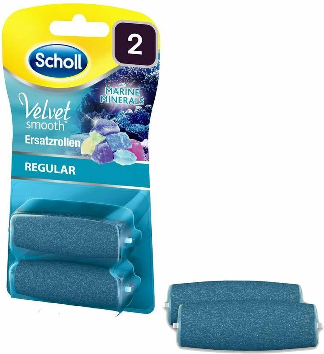 Scholl Velvet Smooth - Navulling Eeltverwijderaar - Regular - Voetvijl - 2 Stuks - Afbeelding 2