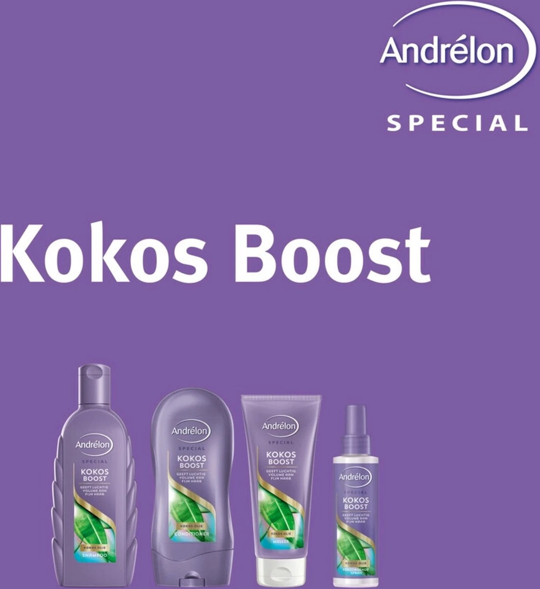 Andrélon Kokos Boost Haarmasker - 1 Minuut WOW Masker - 6 X 180 Ml – Voordeelverpakking - Afbeelding 10