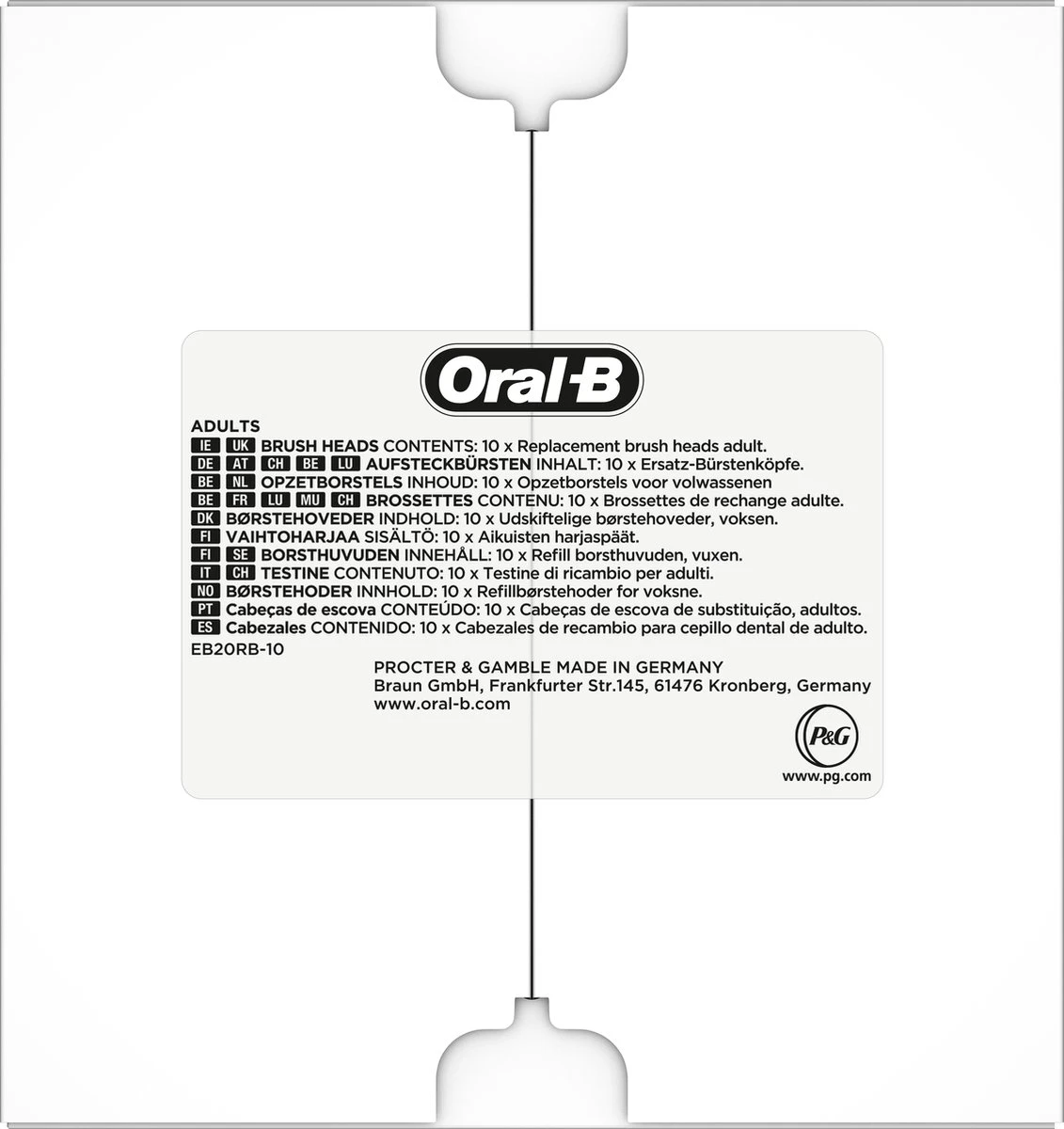 Oral B Oral-B Precision Clean - Met CleanMaximiser-technologie - Opzetborstels -10 Stuks - Brievenbusverpakking - Afbeelding 10
