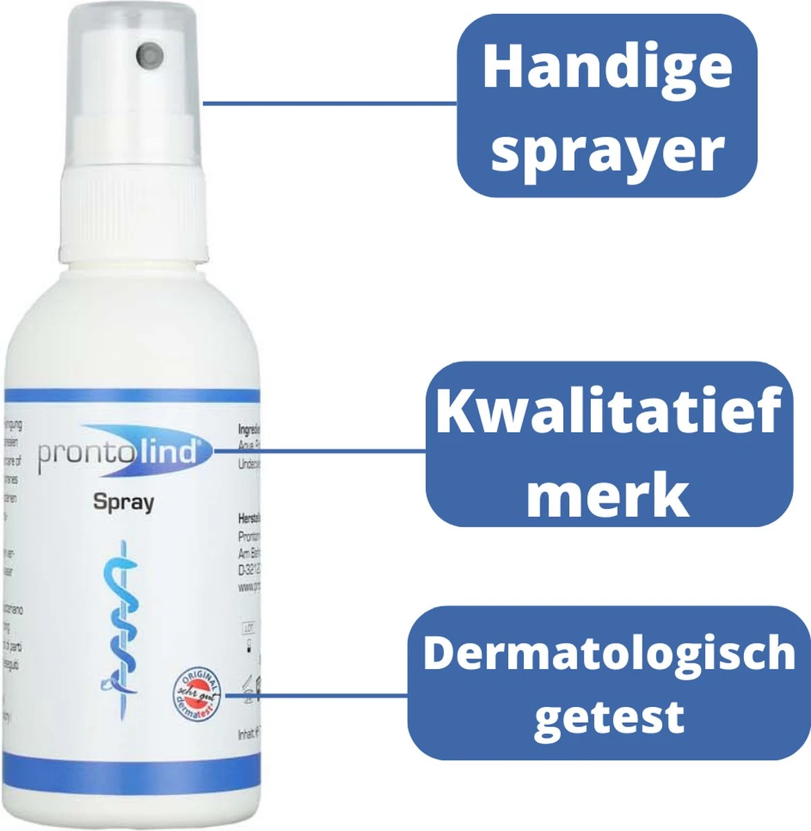 Prontolind Piercing Spray - 75ml - Piercing Aftercare - Piercing Nazorg - Sterilon - Piercing Verzorging - Afbeelding 2