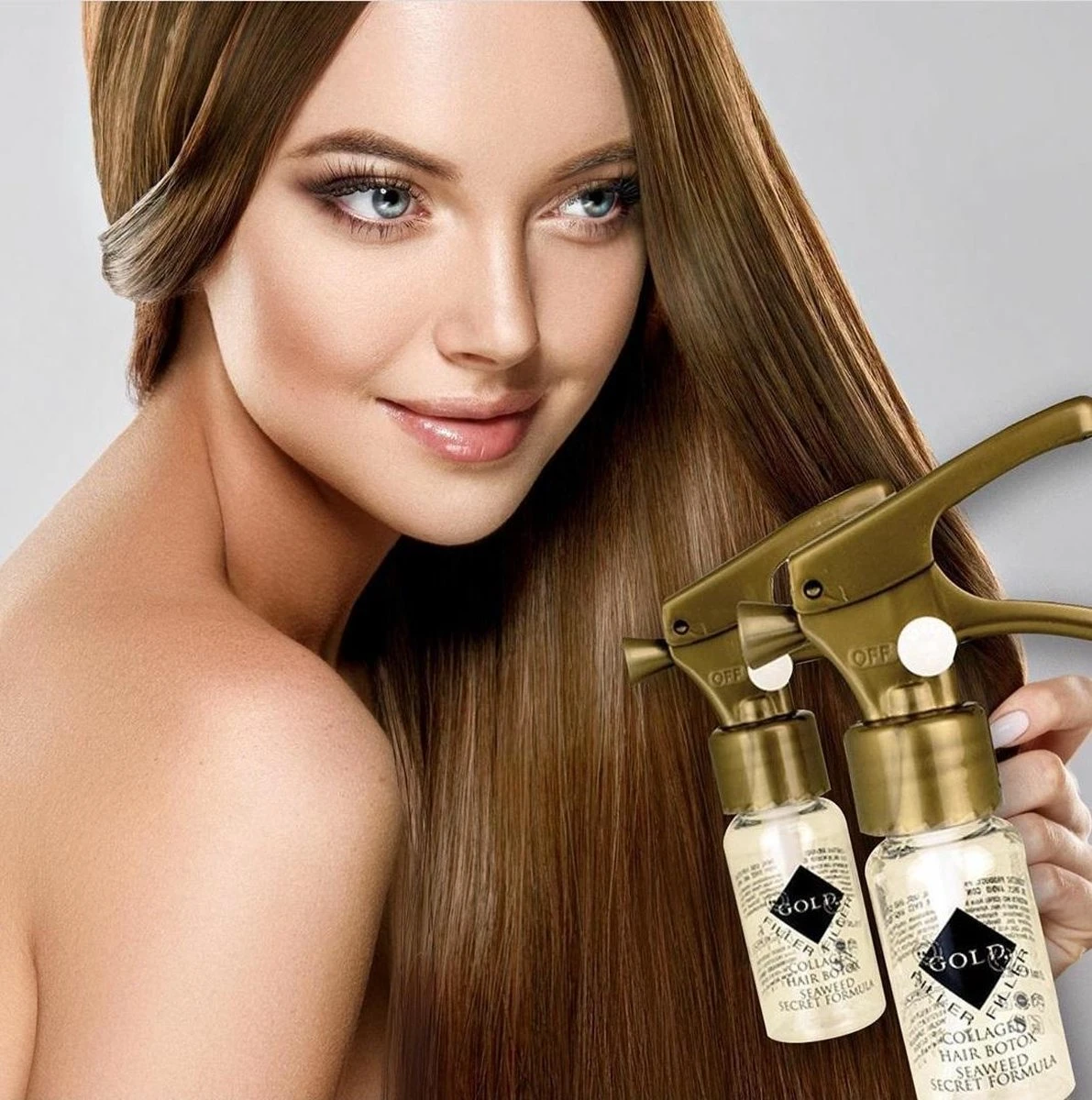 Kleral Gold Filler - Hair Botox 9x10ml - Afbeelding 3