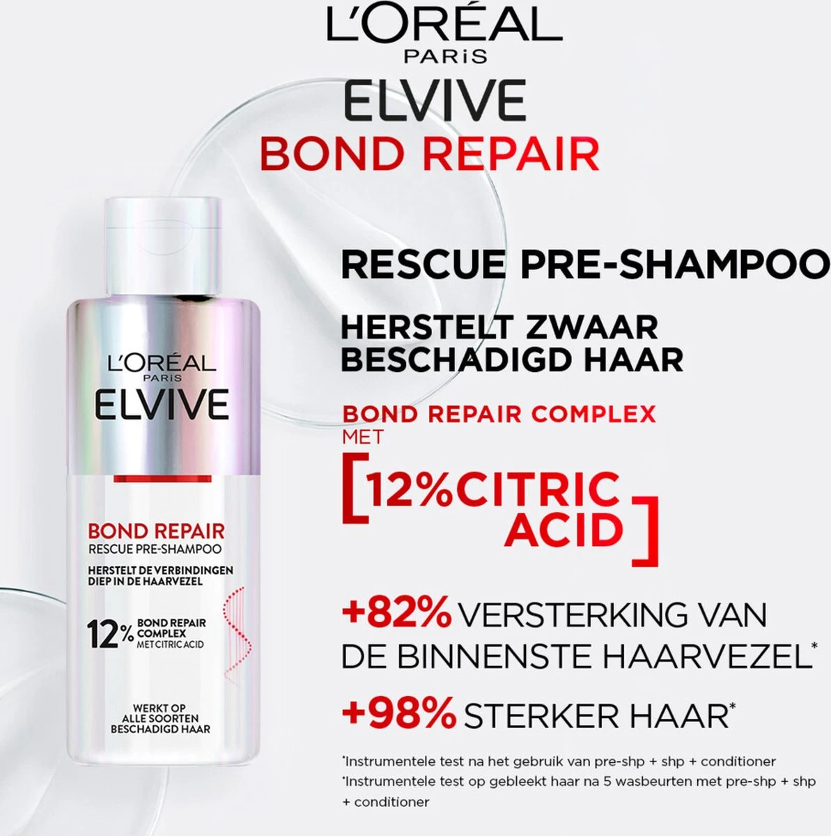 L'Oréal Paris Elvive Bond Repair Pre Shampoo - 200ml - Afbeelding 6