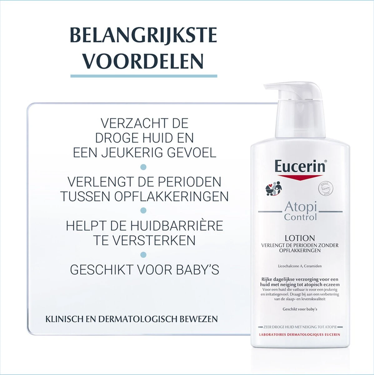 Eucerin AtopiControl Body Care Lotion 12% Omega - Bodylotion - 400 Ml - Afbeelding 16