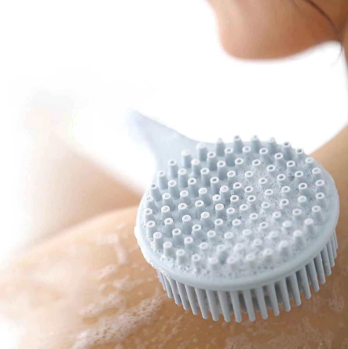 Blubs® Badborstel - Dry Brush - Grijs - Afbeelding 2