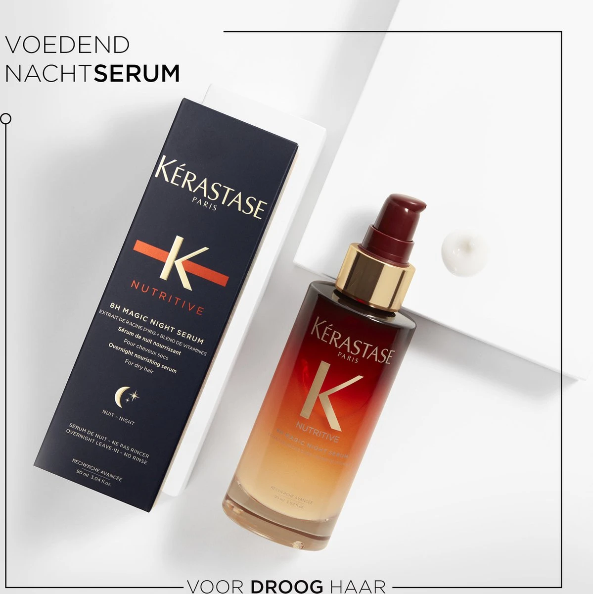 Kérastase Nutritive 8H Magic Nightserum - Voedend Leave-in Nachtserum - 90ml - Afbeelding 4