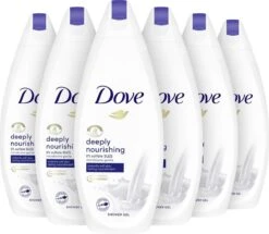 Dove Douchegel Deeply Nourishing - 6 X 225 Ml - Voordeelverpakking