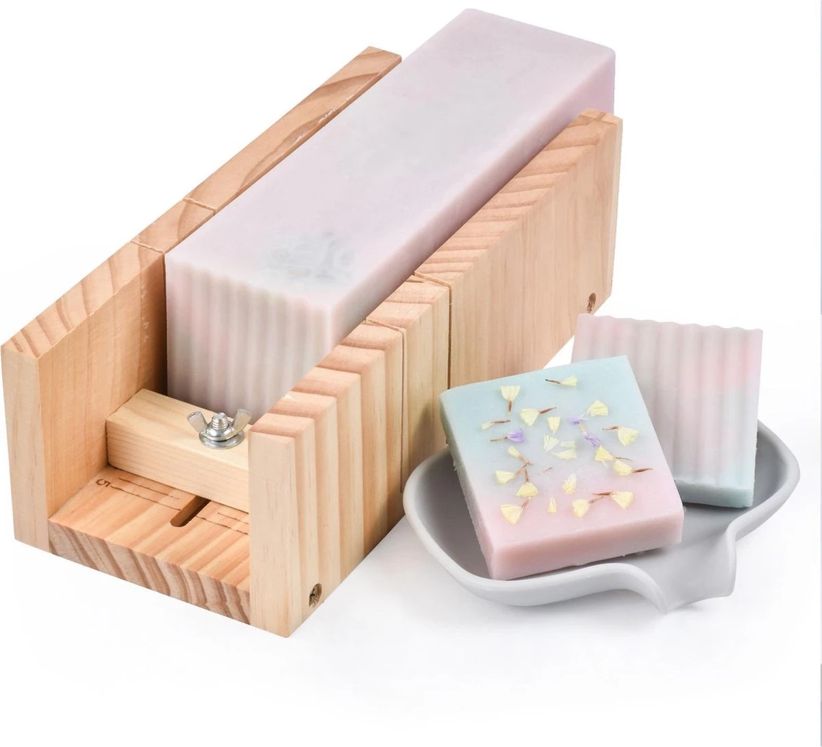 Zeep Maken Pakket Gietzeep Zelf Zeepjes Zeepmal Zeepvorm Siliconen DIY Dagdeals - Zeep Mal En Tools Voor Volwassenen - Afbeelding 9