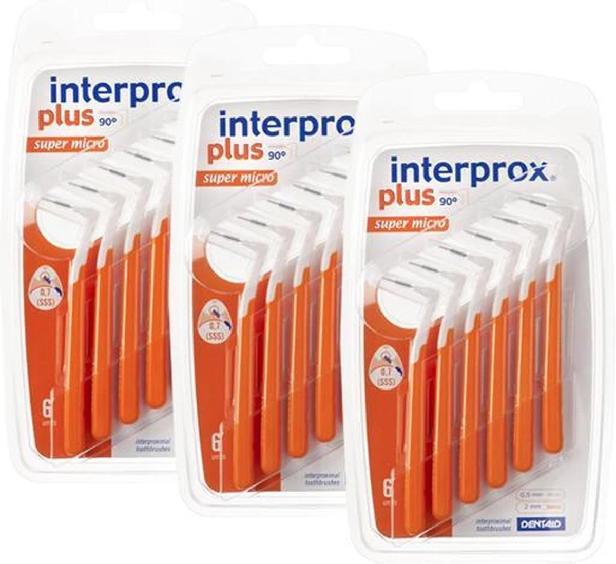 Interprox Plus Super Micro Ragers - 2 Mm - 3 X 6 Stuks - Afbeelding 5