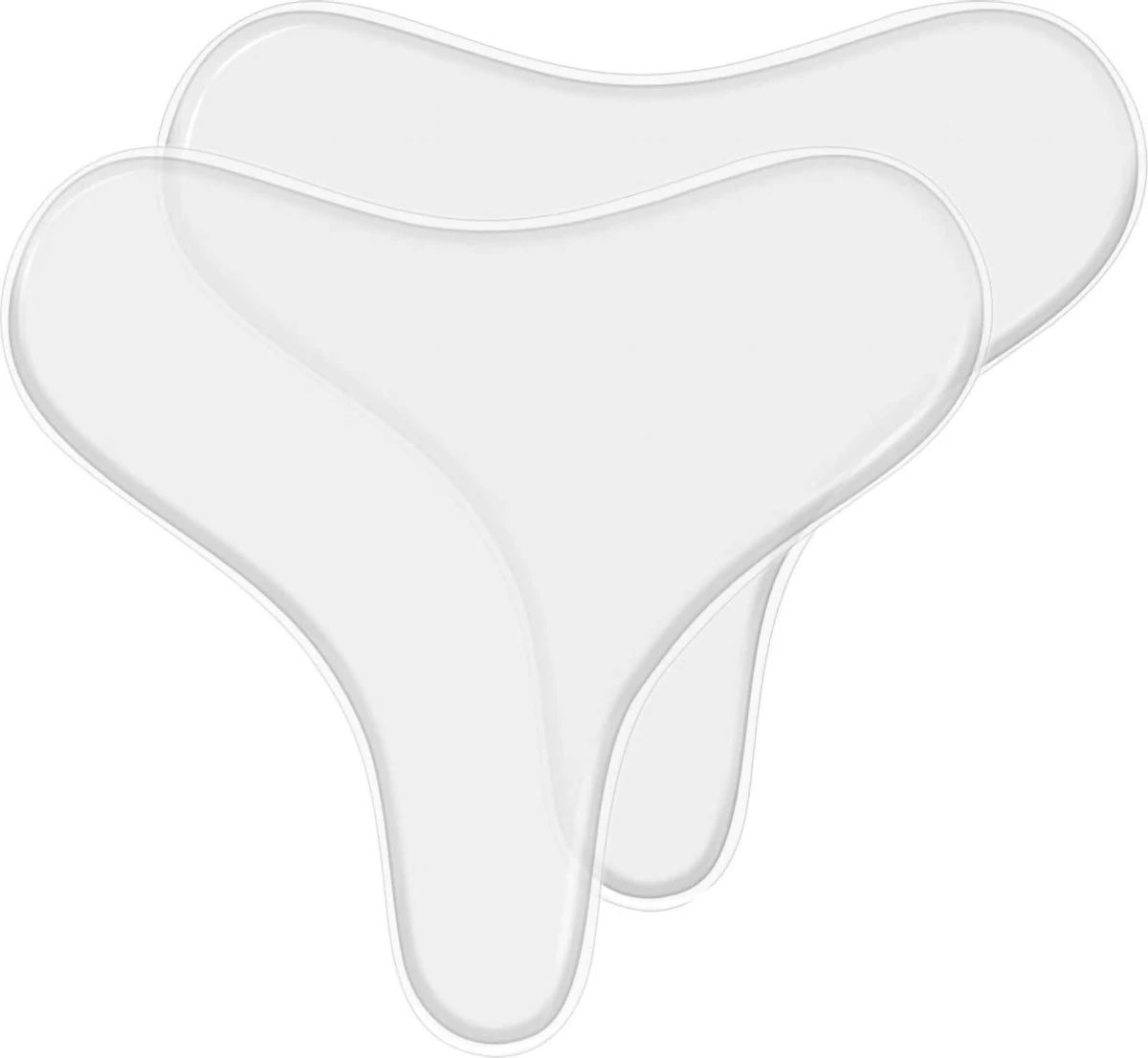 Simia™ Anti Rimpel Beauty Pads - Decolleté Large T Shape Set (2 Stuks) - Herbruikbaar Anti Aging Siliconen Pad Tegen Lijntjes En Slaaprimpels - Afbeelding 5