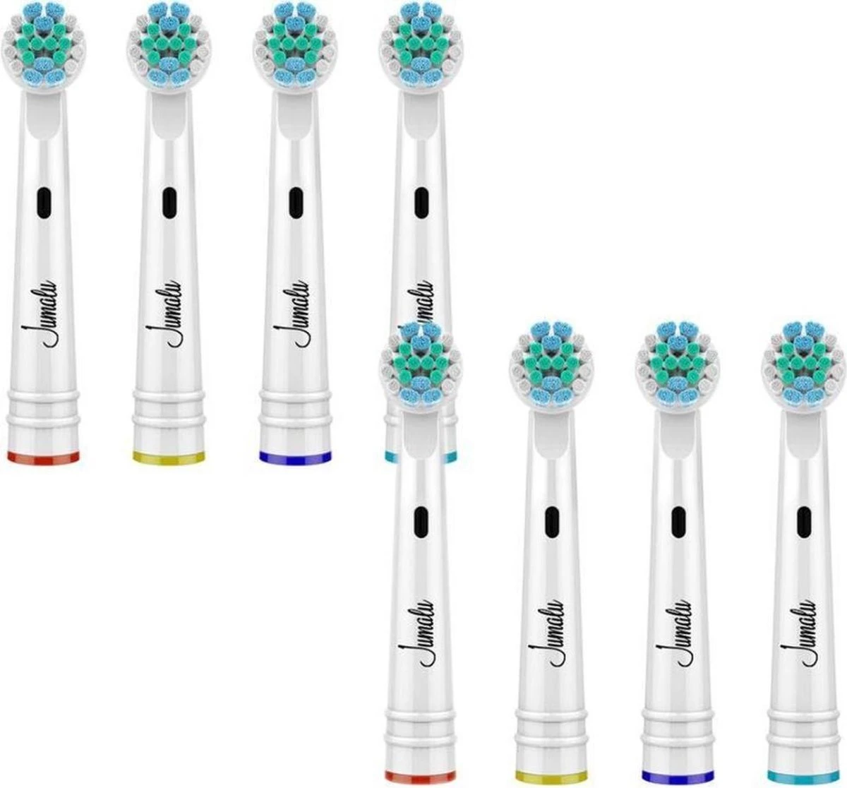 Opzetborstels Geschikt Voor Oral-B / Braun Precision Clean- Elektrische Tandenborstel - 8-pack - Opzetstukjes - Opzetborstels Elektrische Tandenborstel