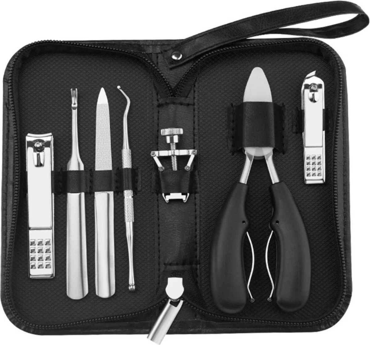 7-delige Pedicure En Manicure Set - Nagelknipper - Pedicureset - Nagelvijl - Nageltang - Kalknagel - Teennagelknipper
