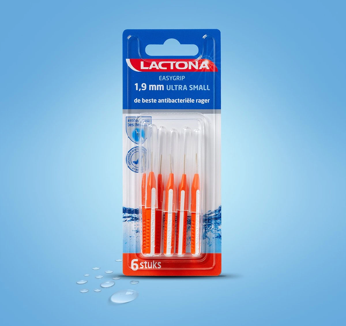 Lactona Ragers Easygrip 1,9 Mm Ultra Small - Tandenrager - 6 Stuks - Afbeelding 6