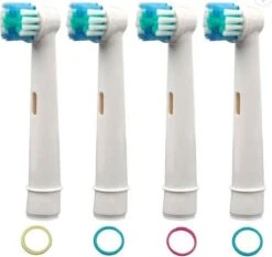 Merkloos Universele Opzetborstels - 4 Stuks - Geschikt Voor Oral-B En Braun
