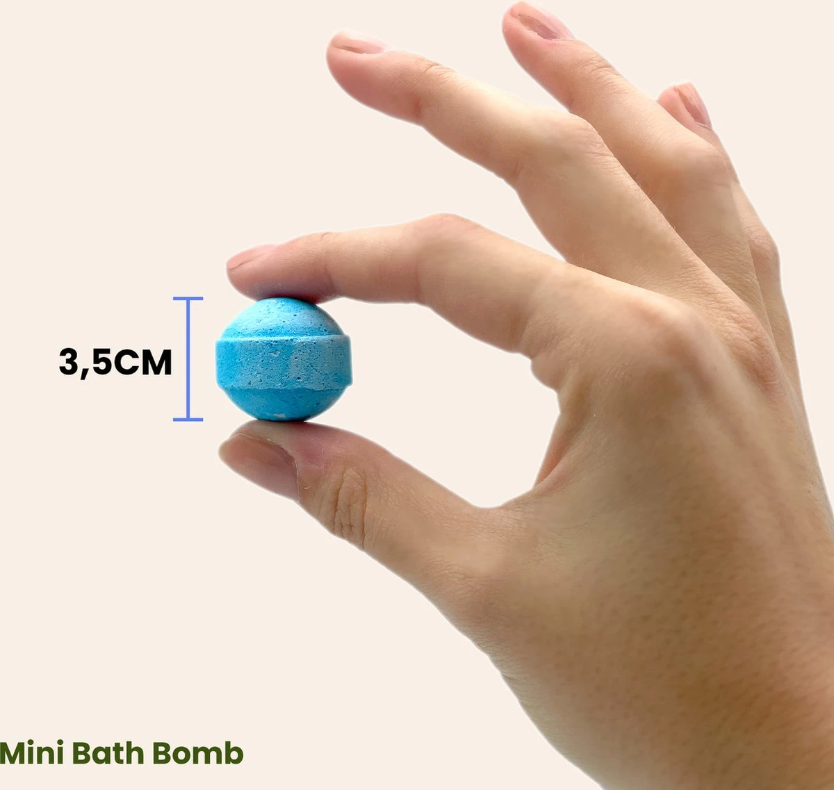 HappySoaps Mini Bath Bombs - Herbal Sweets - 8 Bruisballen In Verschillende Kruidig Zoete Geuren - 100% Plasticvrij, Vegan & Natuurlijk - Afbeelding 5