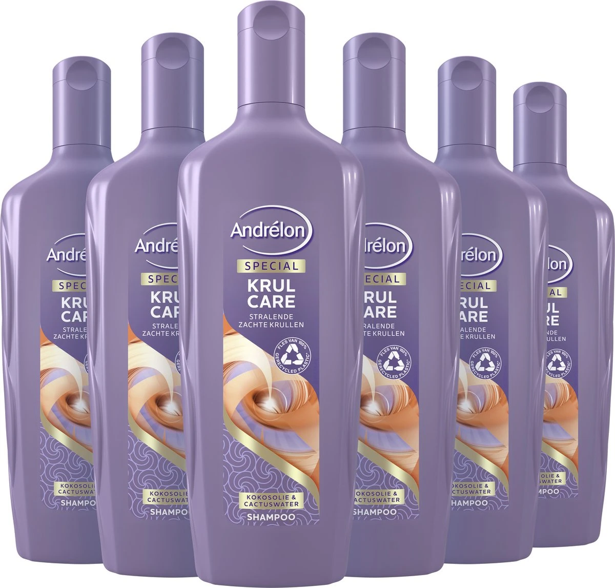 Andrélon Krul Care Shampoo - 6 X 300 Ml - Voordeelverpakking - Afbeelding 2