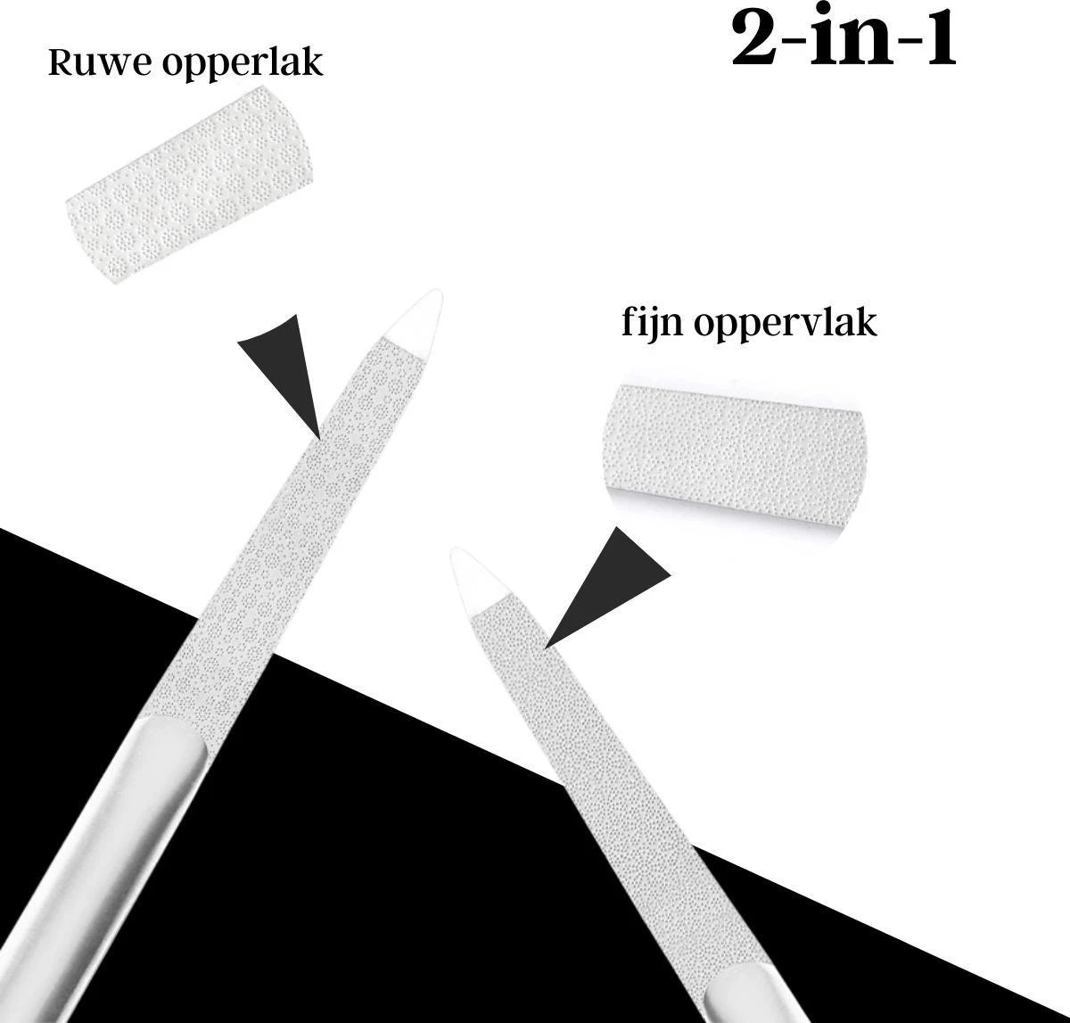 7-delige Pedicure En Manicure Set - Nagelknipper - Pedicureset - Nagelvijl - Nageltang - Kalknagel - Teennagelknipper - Afbeelding 3