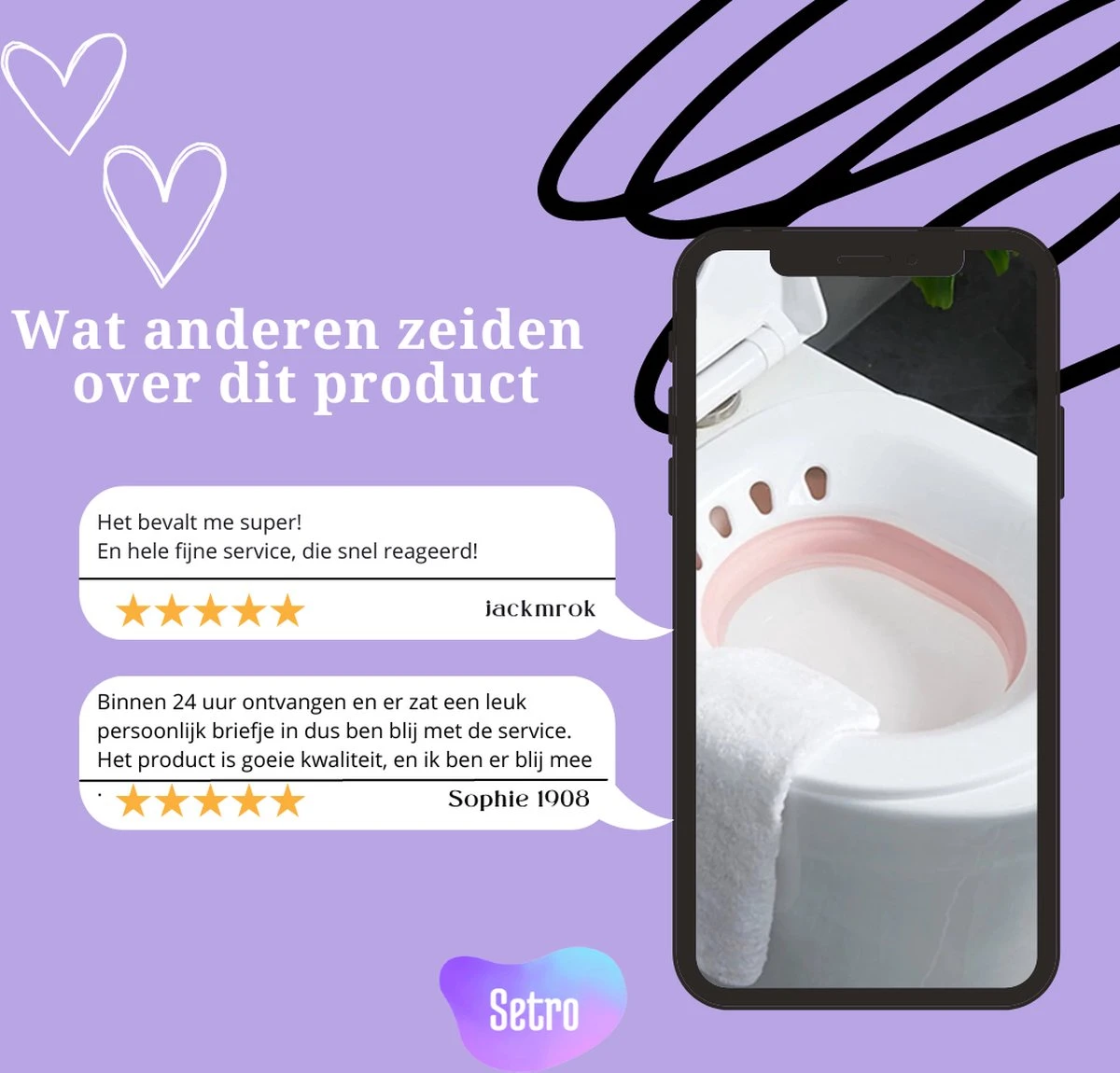 Vaginale Stoombad- Inclusief Natuurlijke Kruiden - (BPA Vrij) Vaginale Gezondheid - Helpt Tegen Geur En Schimmelinfecties - Vagina Verzorging / Reiniging - Afbeelding 3