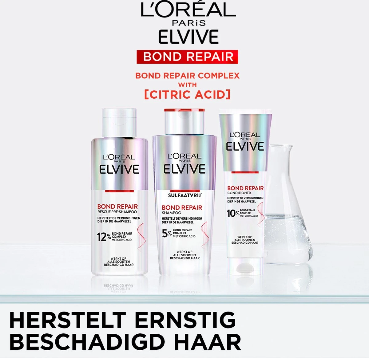 L'Oréal Paris Elvive Bond Repair Pre Shampoo - 200ml - Afbeelding 3