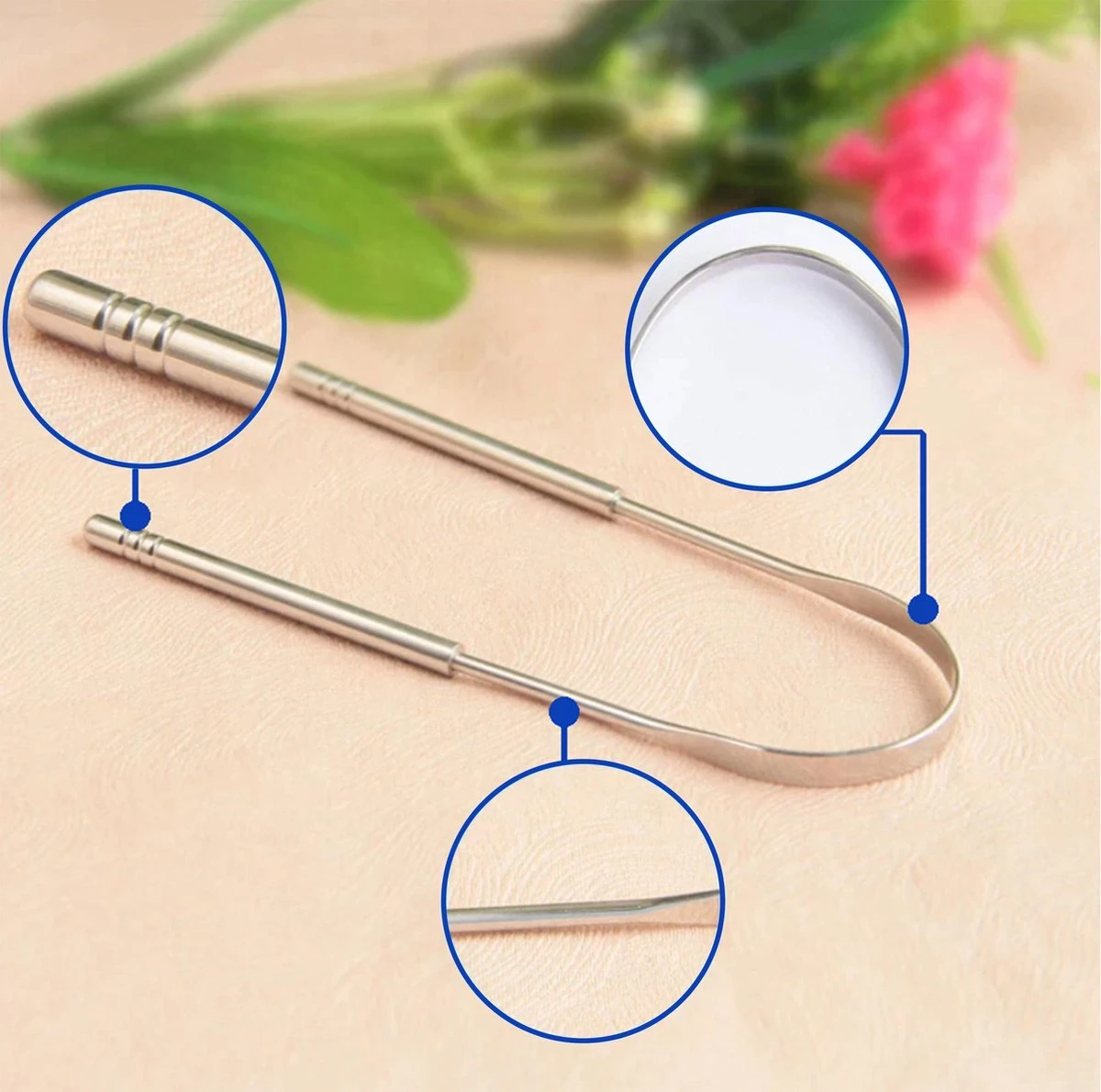 ExCorn Elektrische Tandsteen Verwijderaar - Inclusief 6-delig Tandartsset - 3 Standen - Elektrisch Tandplak Verwijderen - Tanden Polijsten - Afbeelding 10