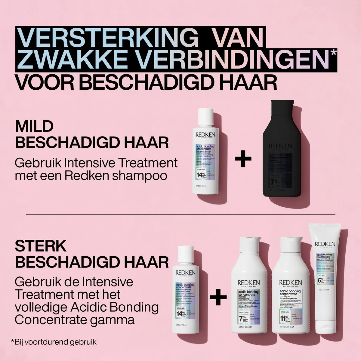 Redken Acidic Bonding Concentrate Conditioner – Maakt Beschadigd Haar Weer Veerkrachtig – 300 Ml - Afbeelding 4