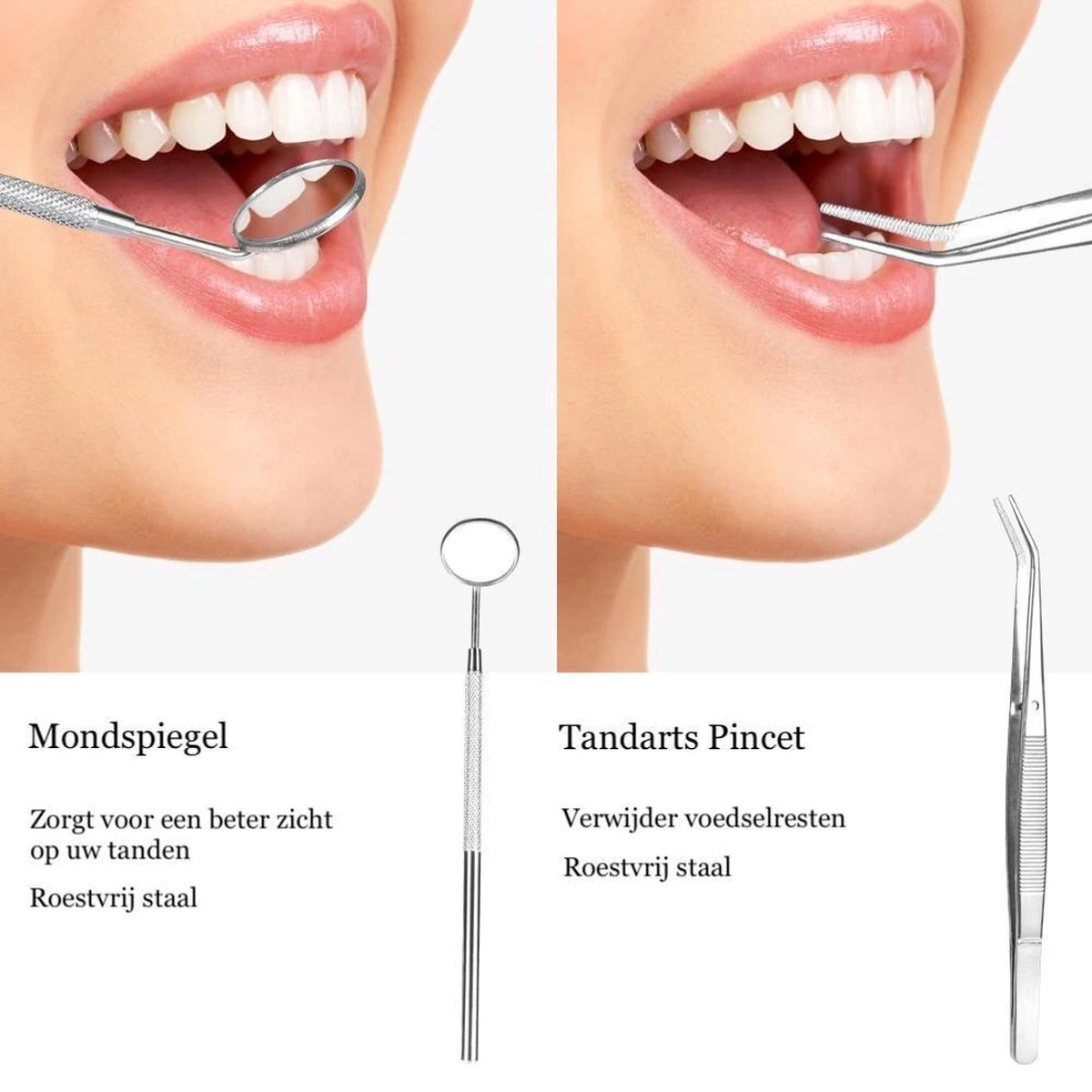 Elektrische Tandsteen Verwijderaar - Tandplak Verwijderaar - Inclusief Tandarts Set - Afbeelding 7
