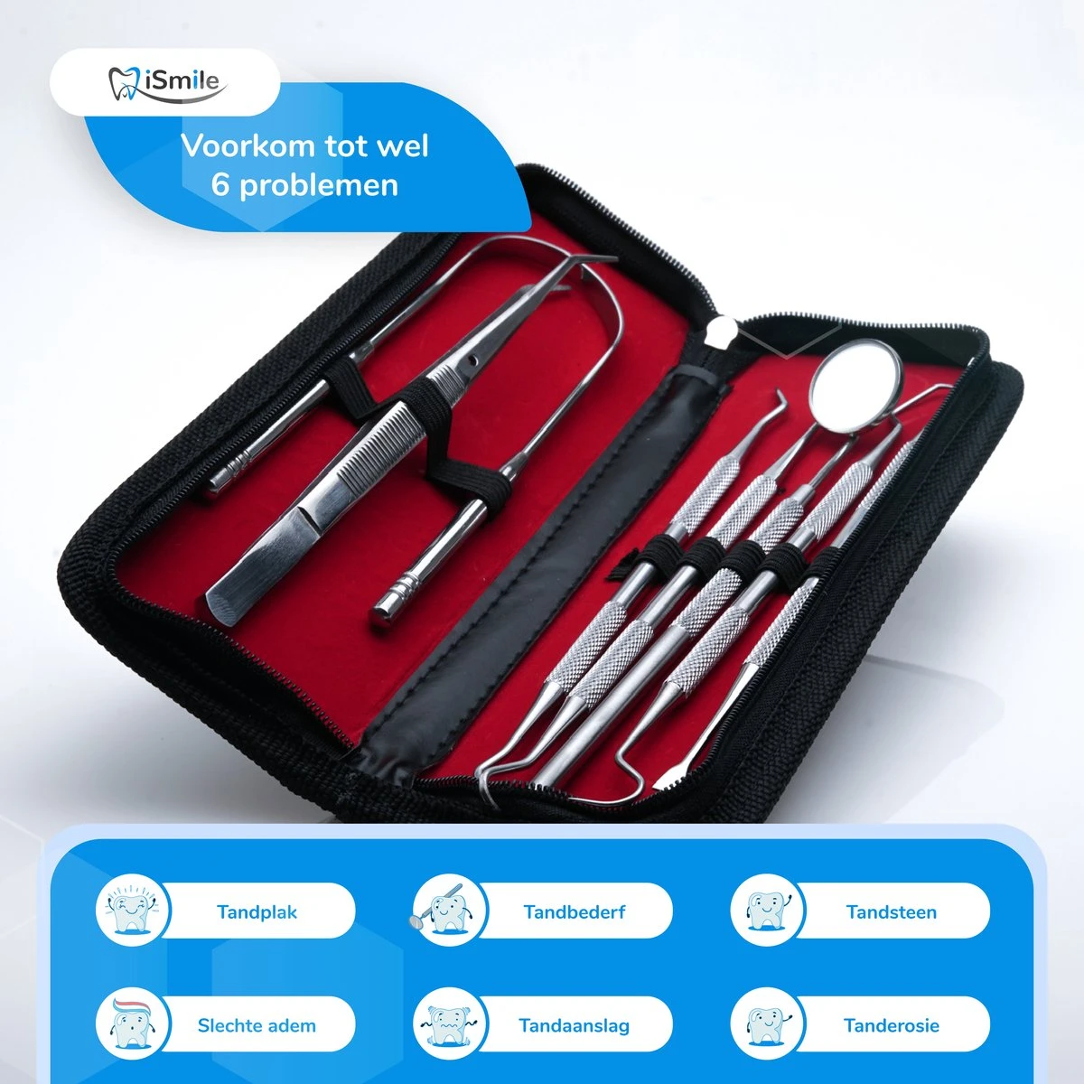 ISmile® - ISM-2199 - Elektrische Tandsteen Verwijderaar Met Sonische Trillingen - Afbeelding 8