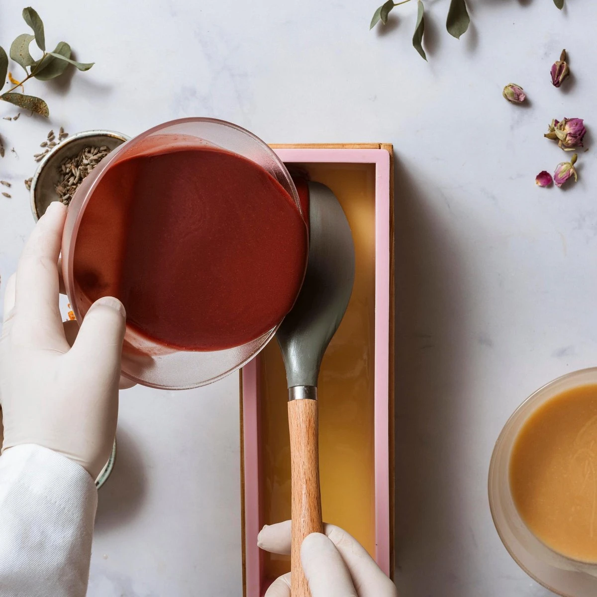 Zeep Maken Pakket Gietzeep Zelf Zeepjes Zeepmal Zeepvorm Siliconen DIY Dagdeals - Zeep Mal En Tools Voor Volwassenen - Afbeelding 5