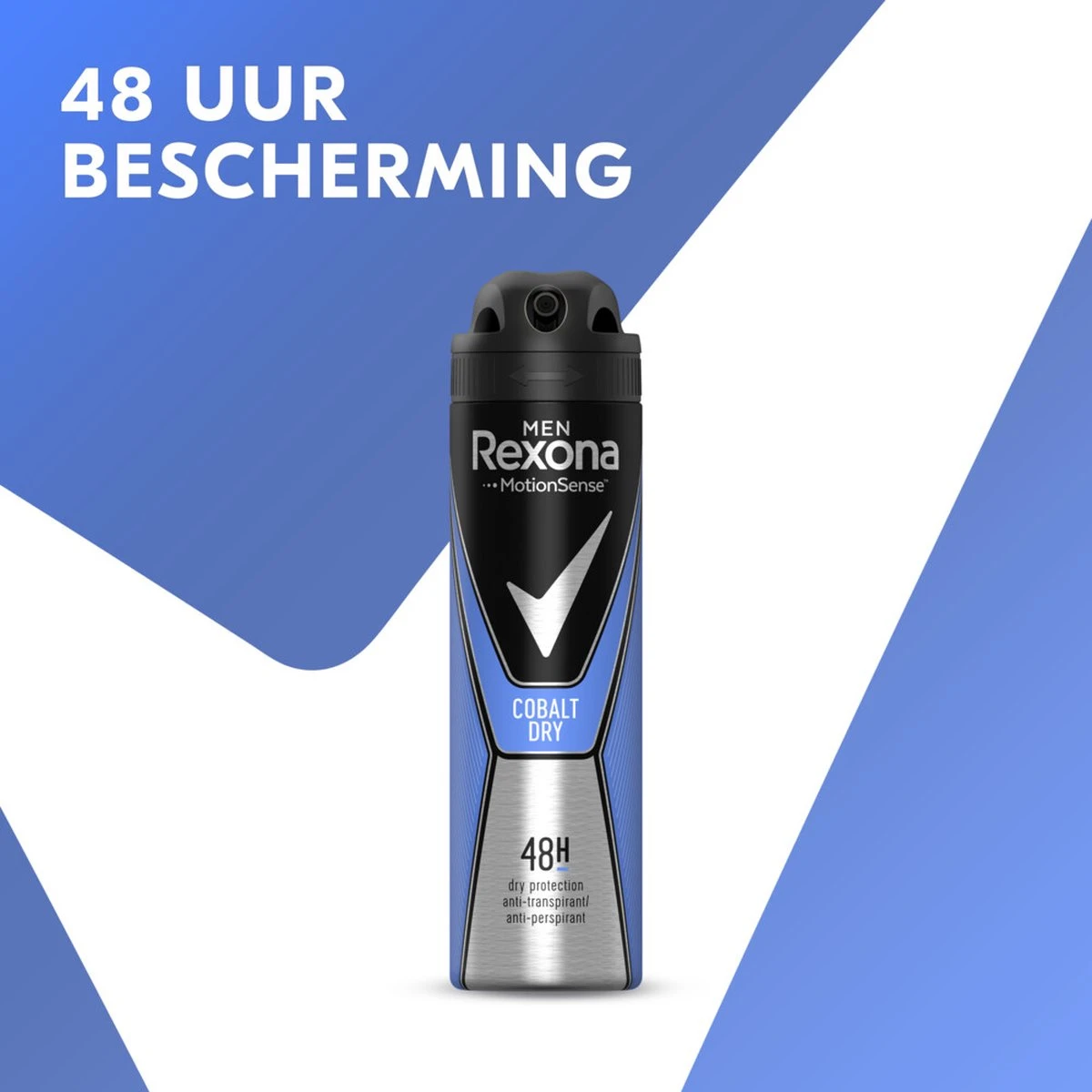 Rexona Men Cobalt Dry Anti-transpirant Spray - 6 X 150 Ml - Voordeelverpakking - Afbeelding 3