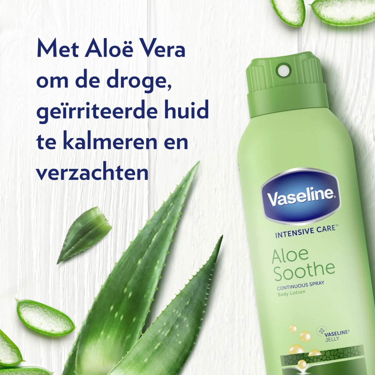 Vaseline® Vaseline Lotion Spray AloeFresh 6 X 190 Ml - Afbeelding 7