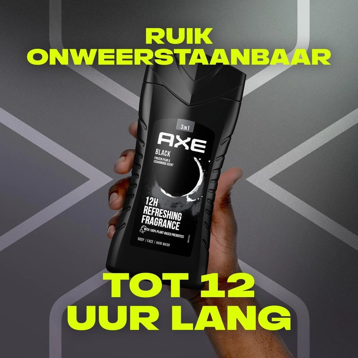 Axe Africa + Black + Dark Temptation + Excite 3-in-1 Douchegels - 4 X 250 Ml - Voordeelverpakking - Afbeelding 4