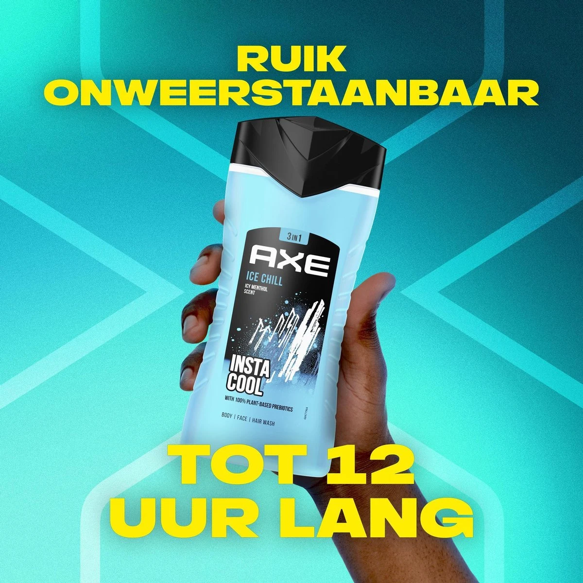 Axe Ice Chill 3-in-1 Douchegel - 6 X 250 Ml - Voordeelverpakking - Afbeelding 7