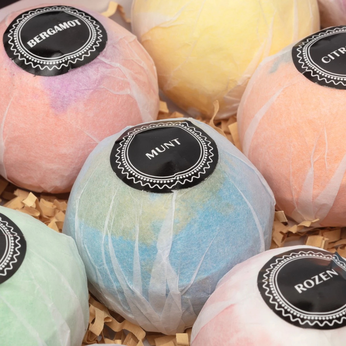 Bruisballen - 12 Stuks - XL Formaat - 12 Verschillende Geuren - Cadeau - 100 % Natuurlijk - Afbeelding 5