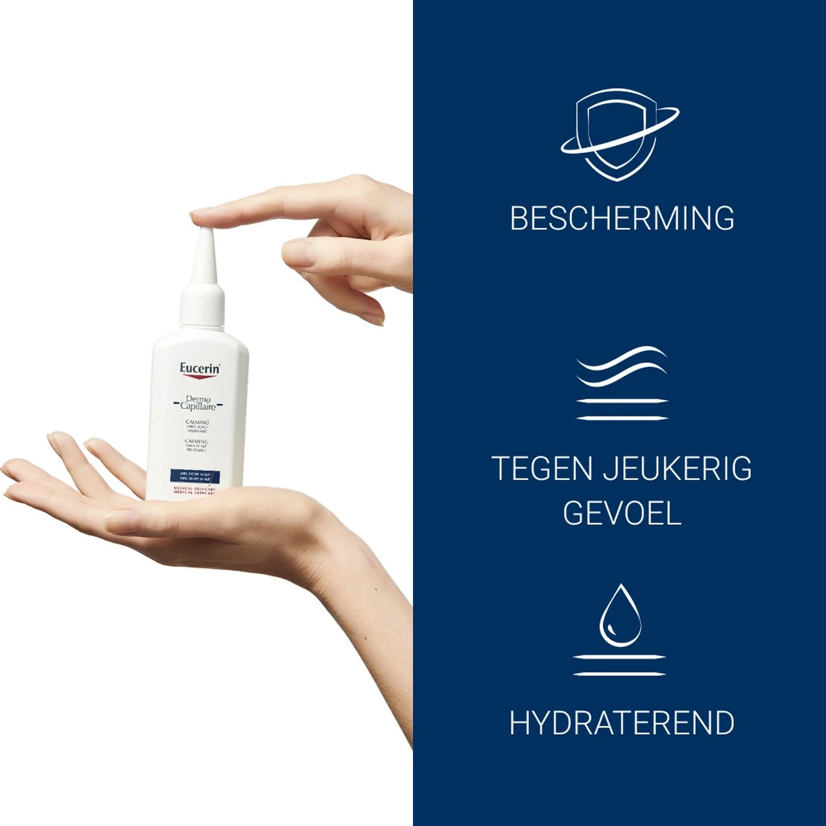 Eucerin Dermon Capillaire Kalmerende Urea Hoofdhuidbehandeling Lotion - 100 Ml - Afbeelding 3