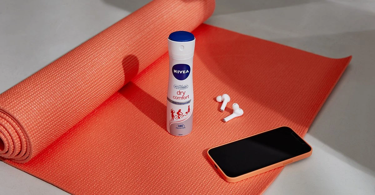 NIVEA Dry Comfort Deodorant Spray - 6 X 150 Ml - Anti-Transpirant - Voordeelverpakking - Afbeelding 3