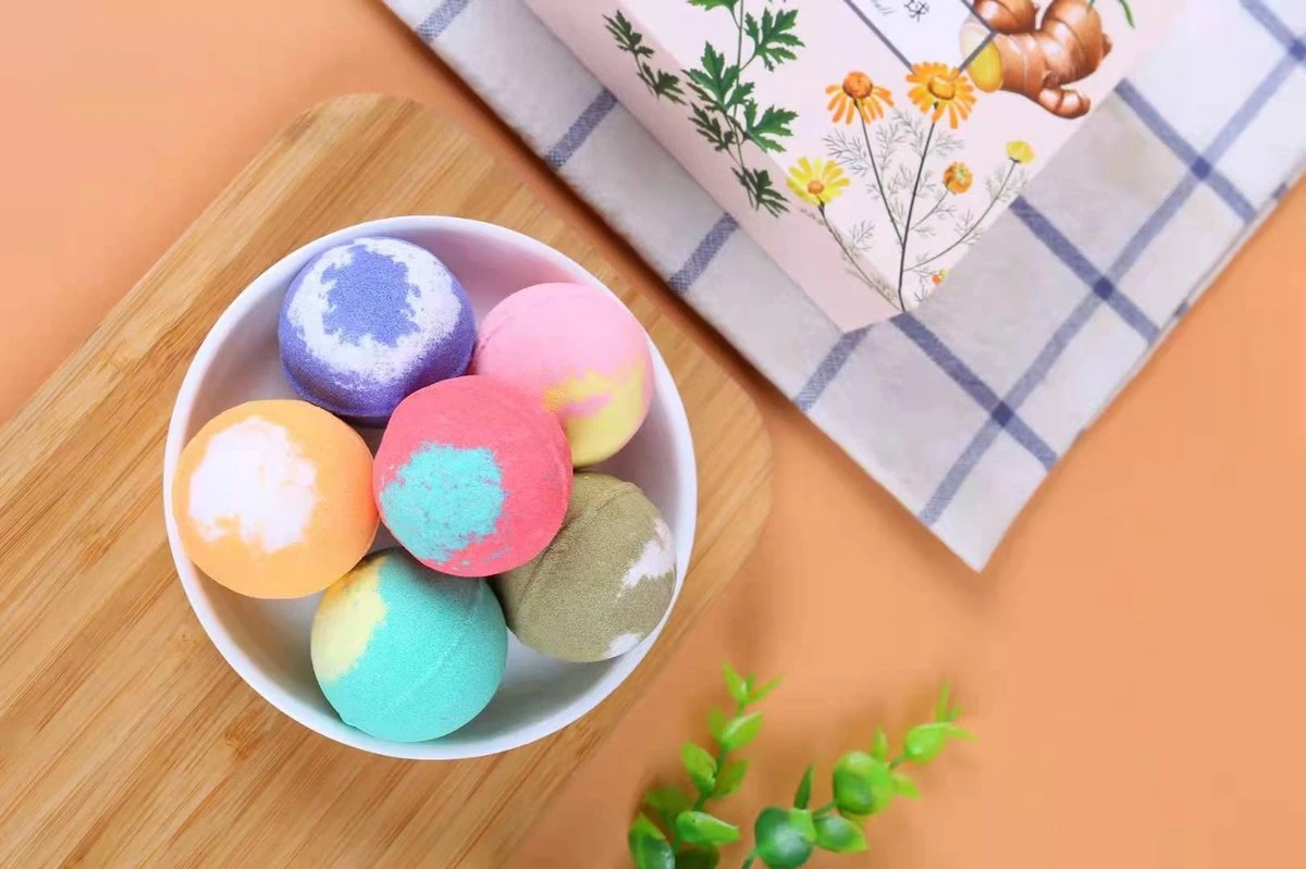 Bruisballen - 30 Stuks - 5 Verschillende Geuren - Voor In Bad - Etherische Oliën - Aromatherapie - Badballen - Badparels - Afbeelding 5