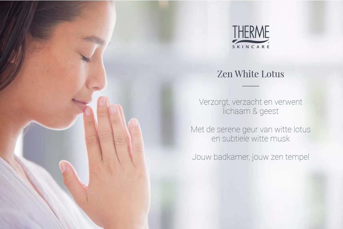 Therme Body Butter Zen White Lotus 225 Gr - Afbeelding 5