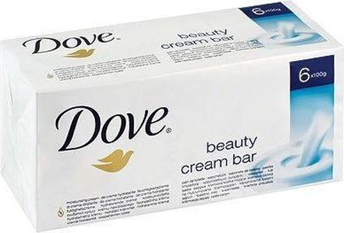 Dove Zeep Original / Beauty Cream Bar - 6 X 100 Gram