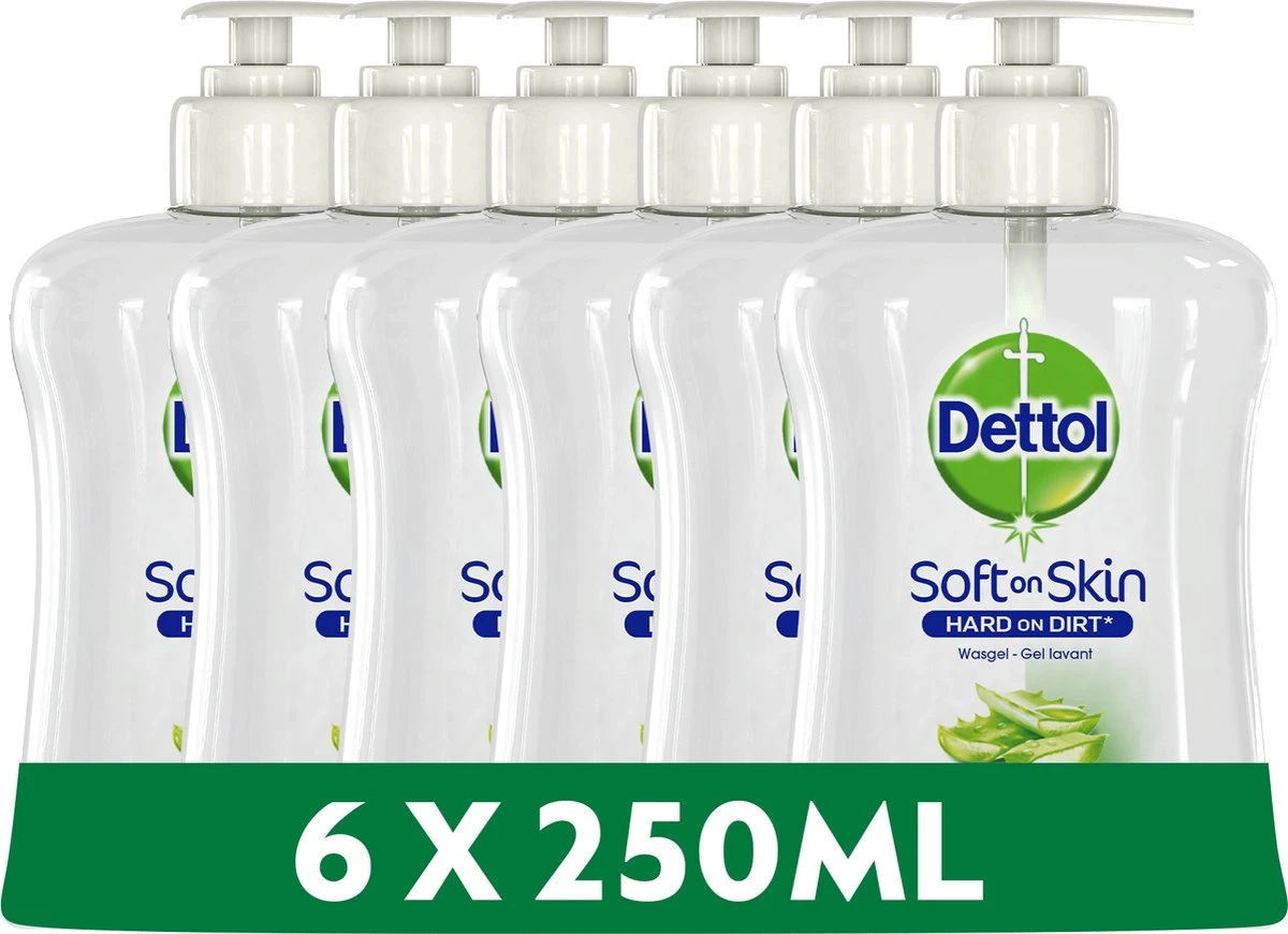 Dettol - Handzeep - Antibacterieel - Verzachtend - Aloë Vera - 6 X 250 Ml - Afbeelding 11