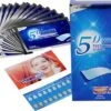 Merkloos Tanden Bleken - Witte Tanden - 5D White Teeth Whitening Strips - Teeth Whitening Strips - 28x Tandenbleek Strips - Zonder Peroxide (0%)