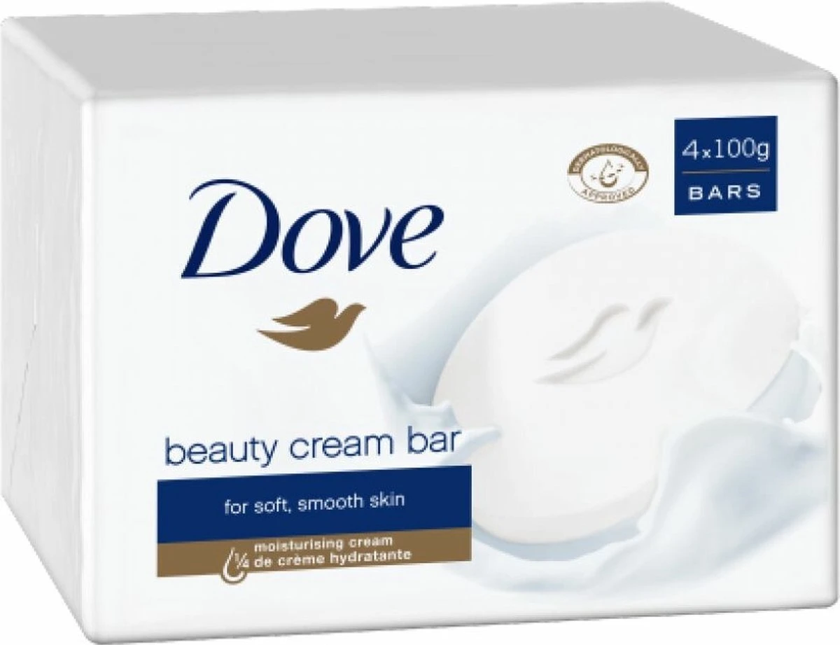 Dove Beauty Cream Original Zeep - 48 X 100 G - Voordeelverpakking