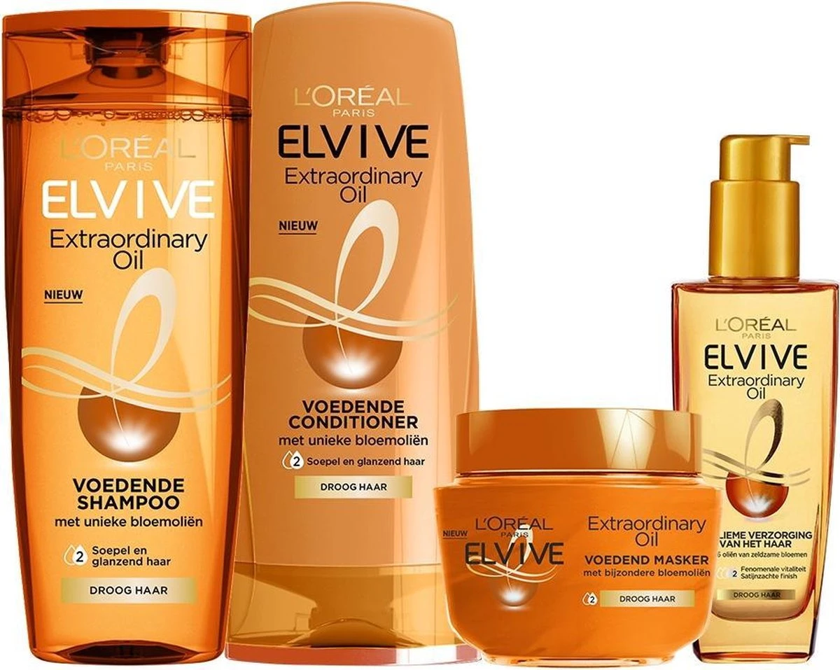 L'Oréal Paris Elvive Extraordinary Oil Haarmasker - 6 X 300 Ml - Voordeelverpakking - Afbeelding 8