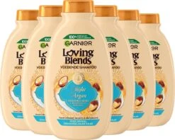 Garnier Loving Blends Rijke Argan Shampoo - 6 X 300 Ml